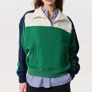 rag & bone Colorblock Terry Turtleneck